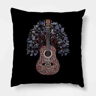 Guitar tree for guitar lover Pillow