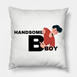 Handsome Boy Pillow