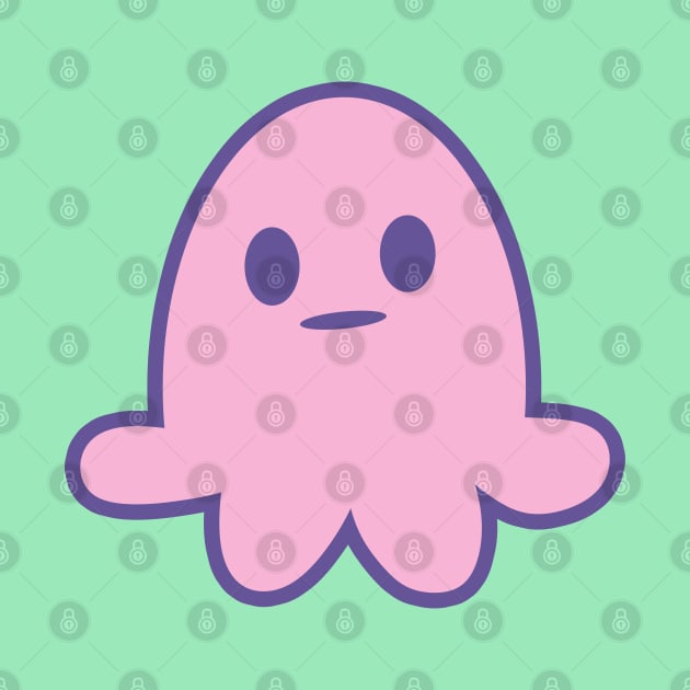 Cute pink octopus by Troy_Bolton17