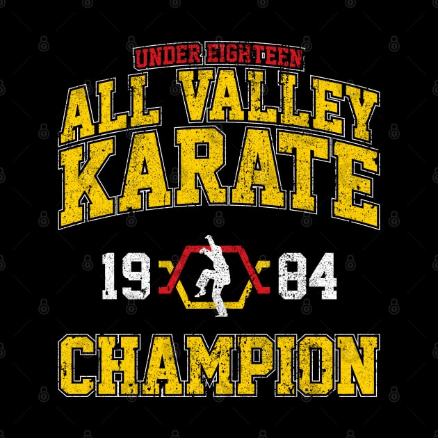 1984 All Valley Karate Champion by huckblade