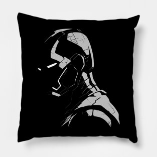 Superhero Silhouette Pillow