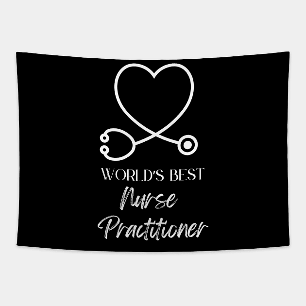 worlds best nurse practitioner Tapestry by Love My..