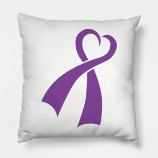 Heart Ribbon Pillow