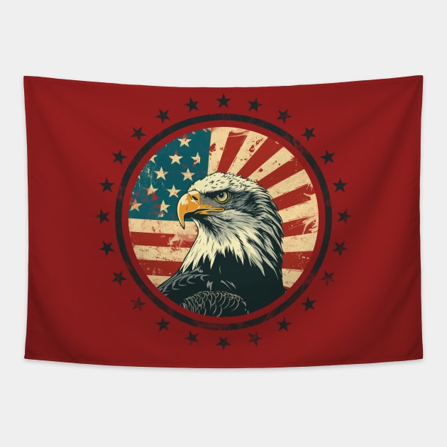 American Eagle Tapestry by Hub Design