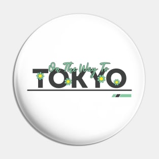 Tokyo t shirt Pin