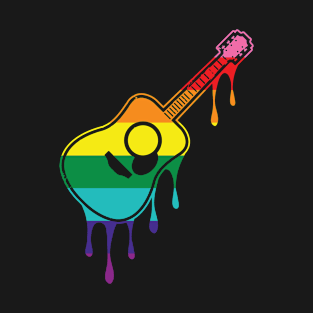 PRIDE guitar T-Shirt