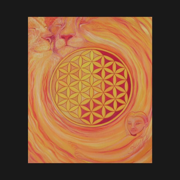 Flower of Life, Element Fire by shimaart