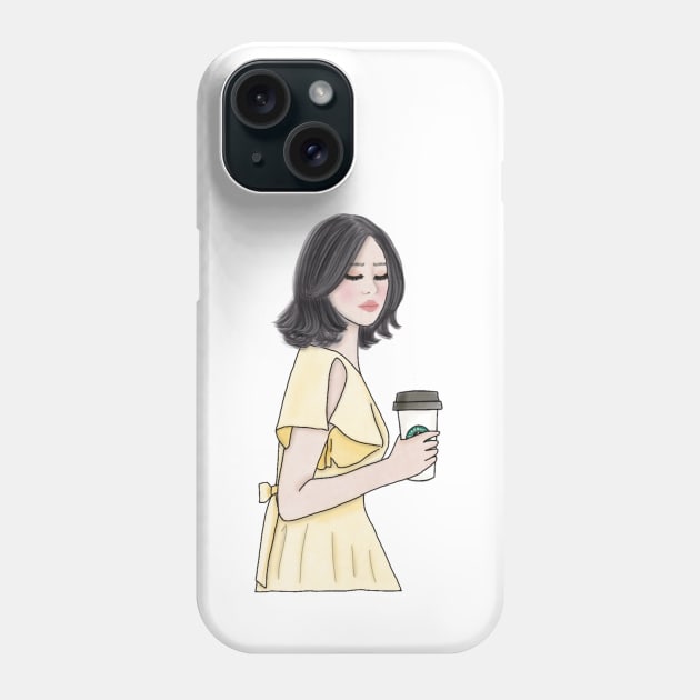 Coffee to go Phone Case by piscoletters