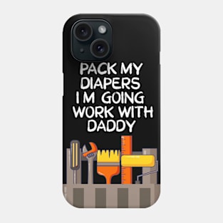 i'm going with daddy and mom Phone Case