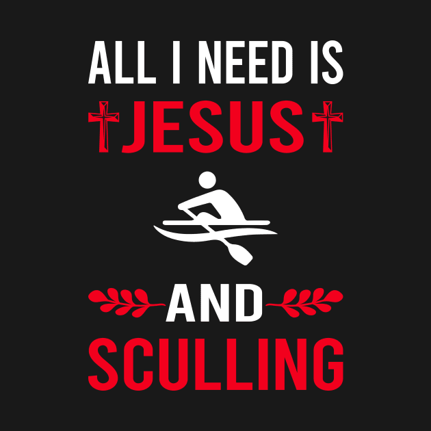 I Need Jesus And Sculling by Bourguignon Aror