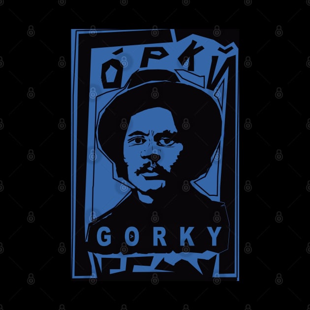 Maxim Gorky in Blue by Exile Kings 