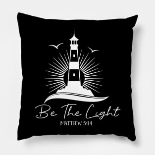 Be The Light Bible Verse Pillow