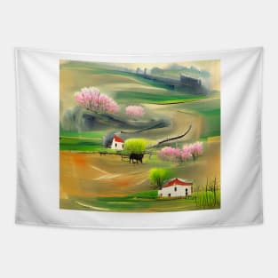 First Days of Spring Tapestry