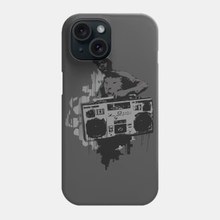 BoomBox Kid Gray Phone Case