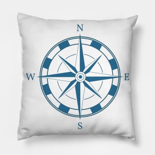 Nautical Compass Pillow