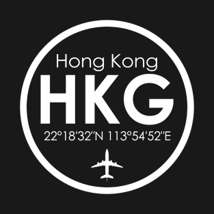 HKG, Hong Kong International Airport T-Shirt