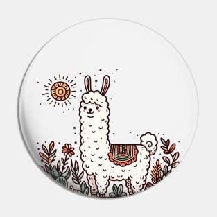 LLama Me Happy Pin