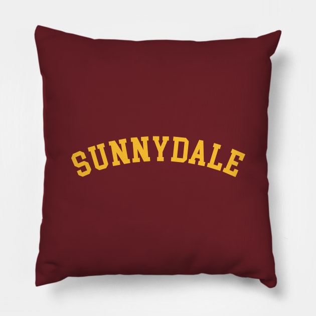 Sunnydale High School (Buffy) Pillow by fandemonium