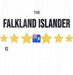 Have No Fear The Falkland Islanders Is Here - Gift for Falkland Islanders From Falkland Islands Magnet