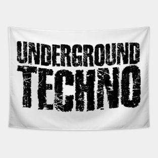 Underground Techno Tapestry
