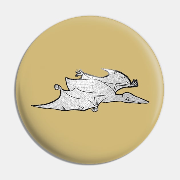 Pterodactyl Pin by Art of V. Cook