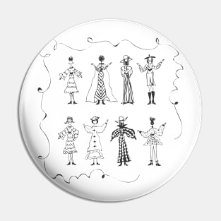 Funny doodles sketches Pin