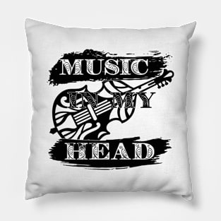 Music In My Head Pillow