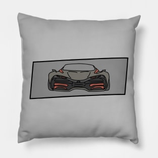 super car faster Pillow