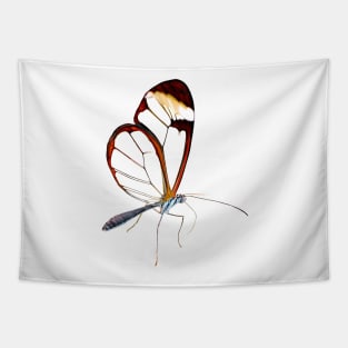 Amazing Glasswing Butterfly Tapestry