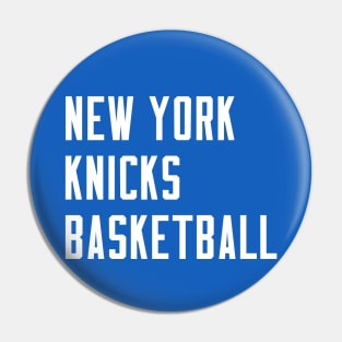 Knicks Basketball Pin