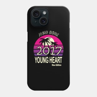 2017 Birthday Gift New Soul Young Heart Phone Case