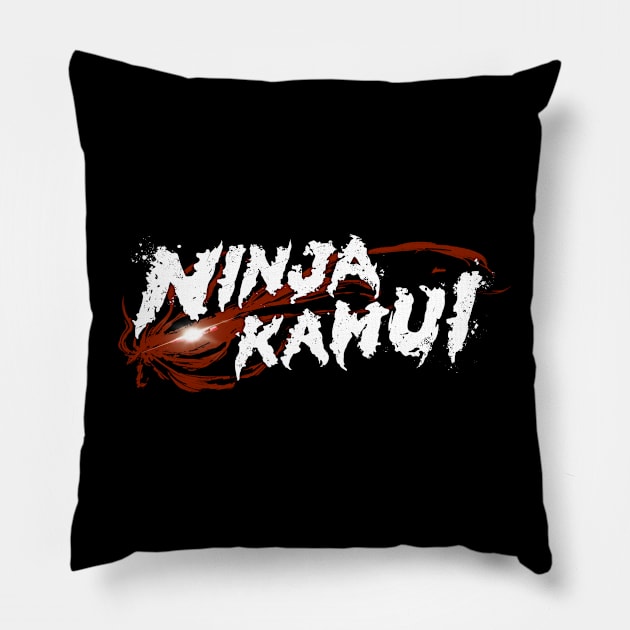 Ninja kamui Pillow by travisbrown