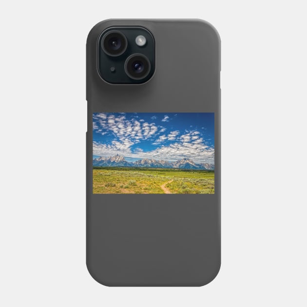 05281  Teton Mountain Range Phone Case by Gestalt Imagery