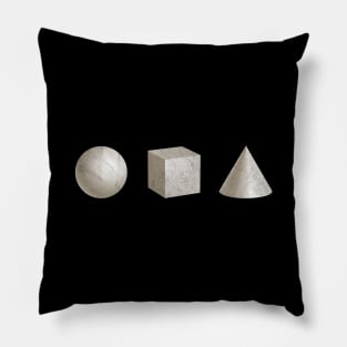 Geometric Shapes - Buck Tee's Original & Authentic Pillow