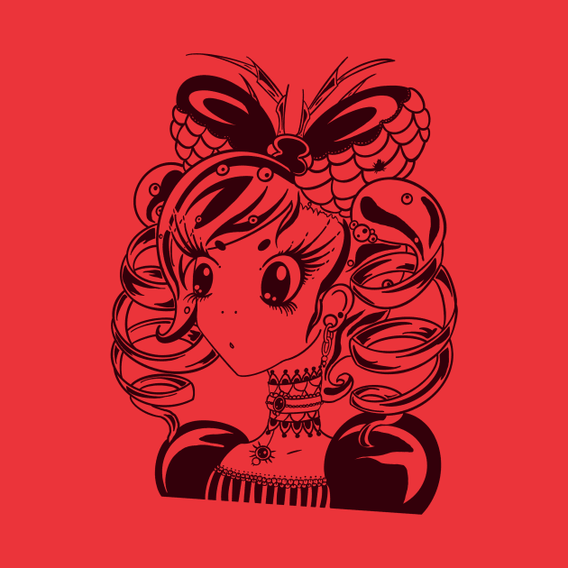 Spider Lolita Girl by BunnyBees Studios