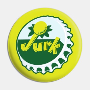 Vintage Jurk Lemon Soda Bottlecap Pin