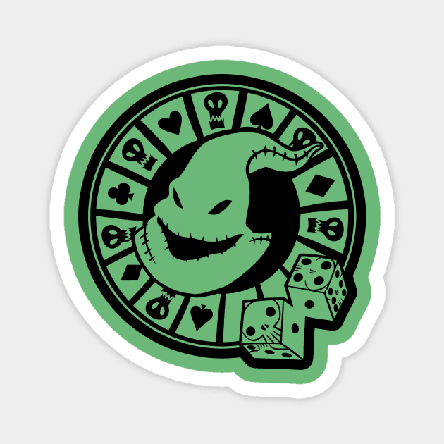 Oogie Boogie Magnet by MissMelis