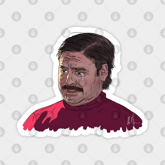 Seth Galifianakis Magnet by 51Deesigns