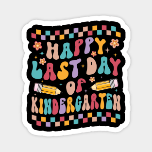 Happy Last Day Of Kindergarten Graduation Magnet