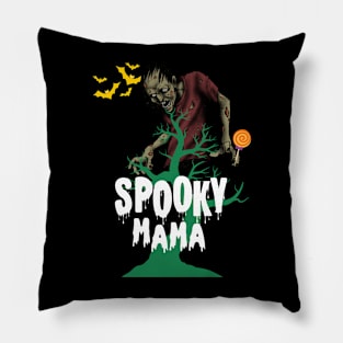 Zombie Mode: Wake Me Up After Halloween Pillow