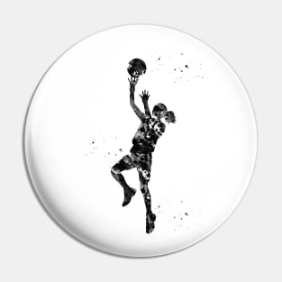 Girl basketball player Pin