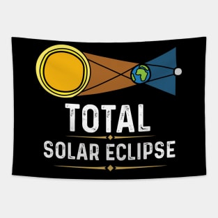 Solar Eclipse 2024 Shirt Total Eclipse April 8th 2024 Teacher Gift Tapestry