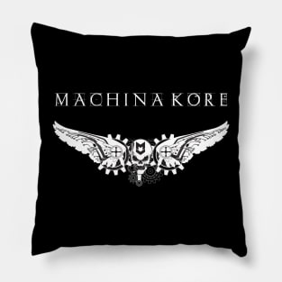 Winged Skull - Custom Back Print "Comac" Pillow