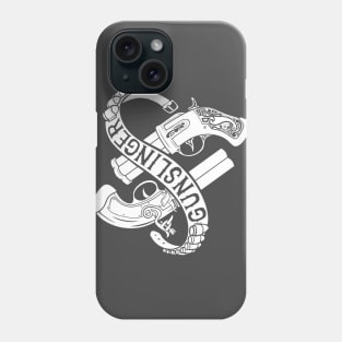 Gunslinger Class - White Design Phone Case