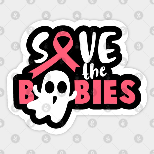 Save The Boobies Breast Cancer Awareness Personalized T-Shirt