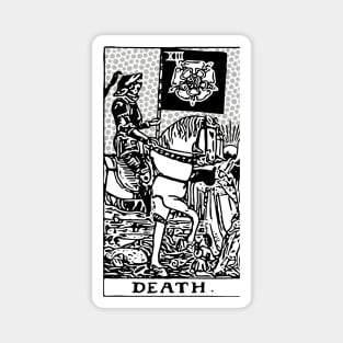 Modern Tarot Print - Death Magnet