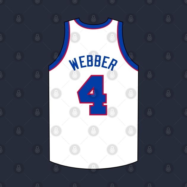 Chris Webber Washington Jersey Qiangy by qiangdade