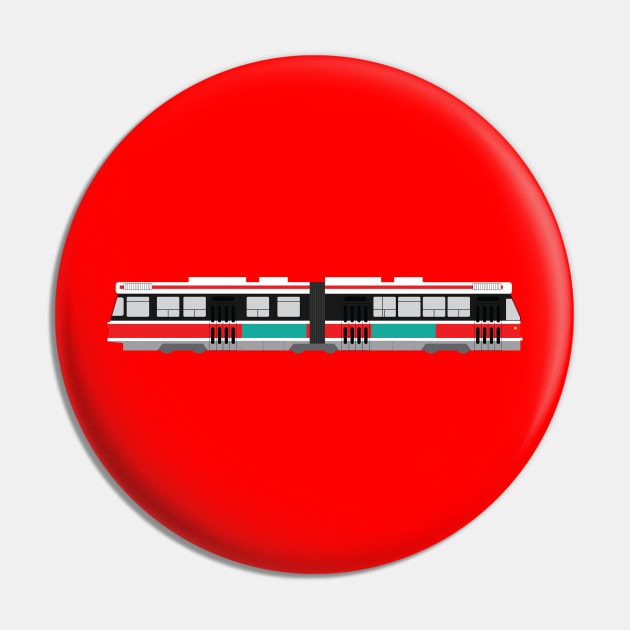 Toronto TTC (ALRV) Streetcar Pin by StrayKoi