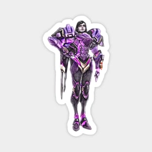 Overwatch Pharah Possessed Halloween Skin Magnet