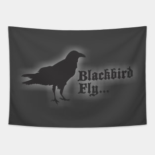 Blackbird Fly Tapestry